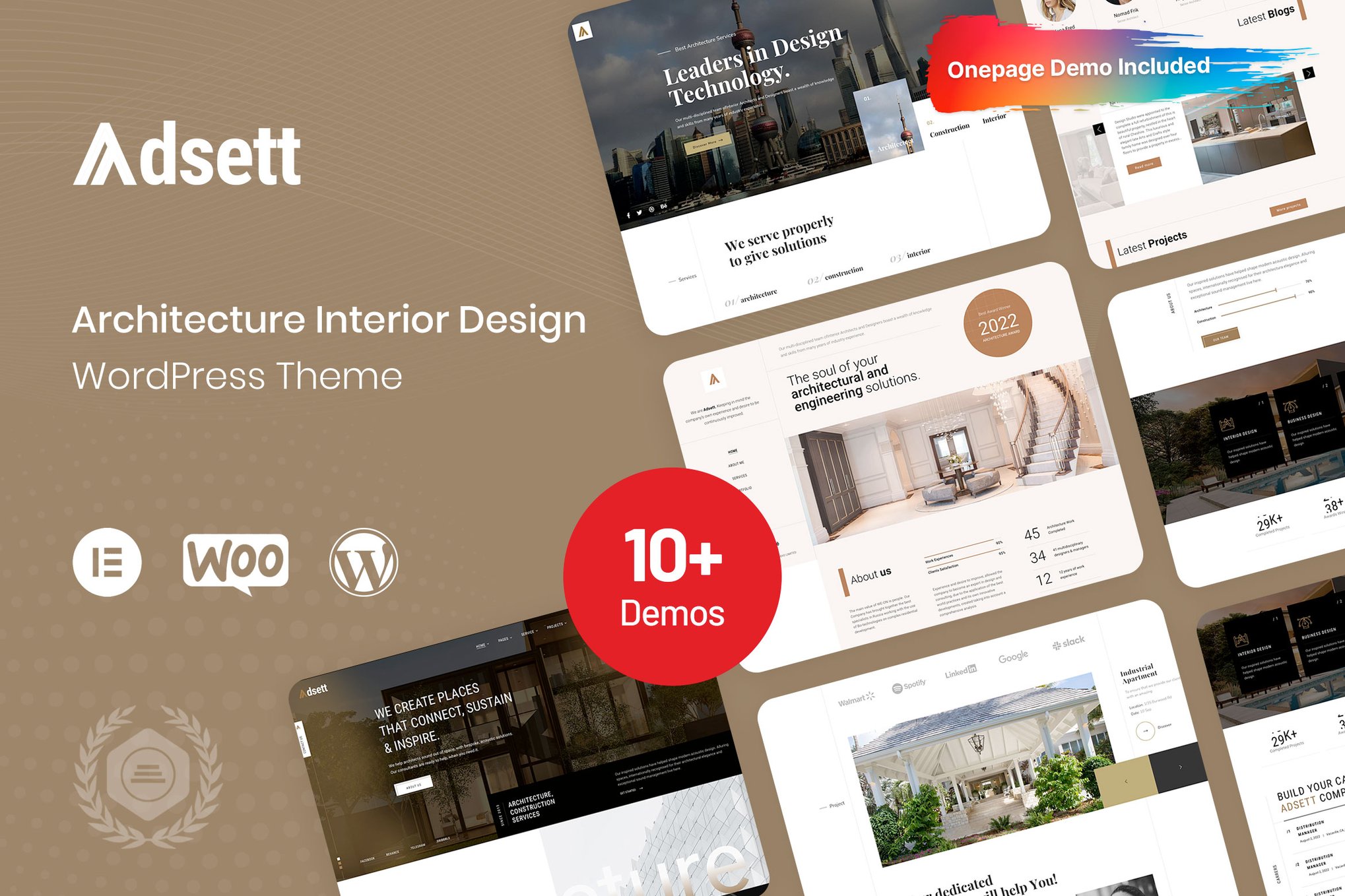 Adsett - Architecture WordPress Theme theme cover image