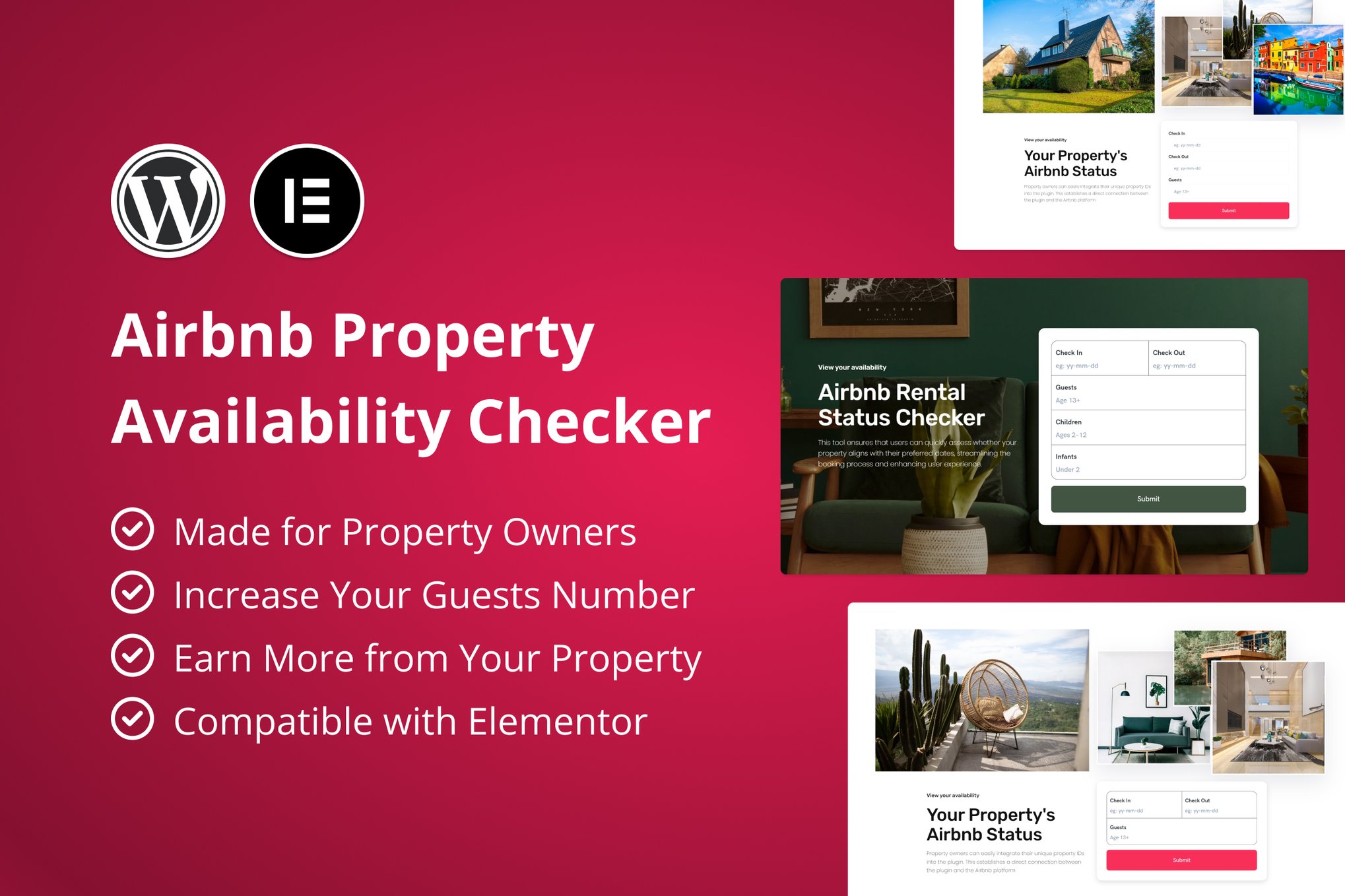 Airbnb Property Availability Checker (Forms) plugin cover image