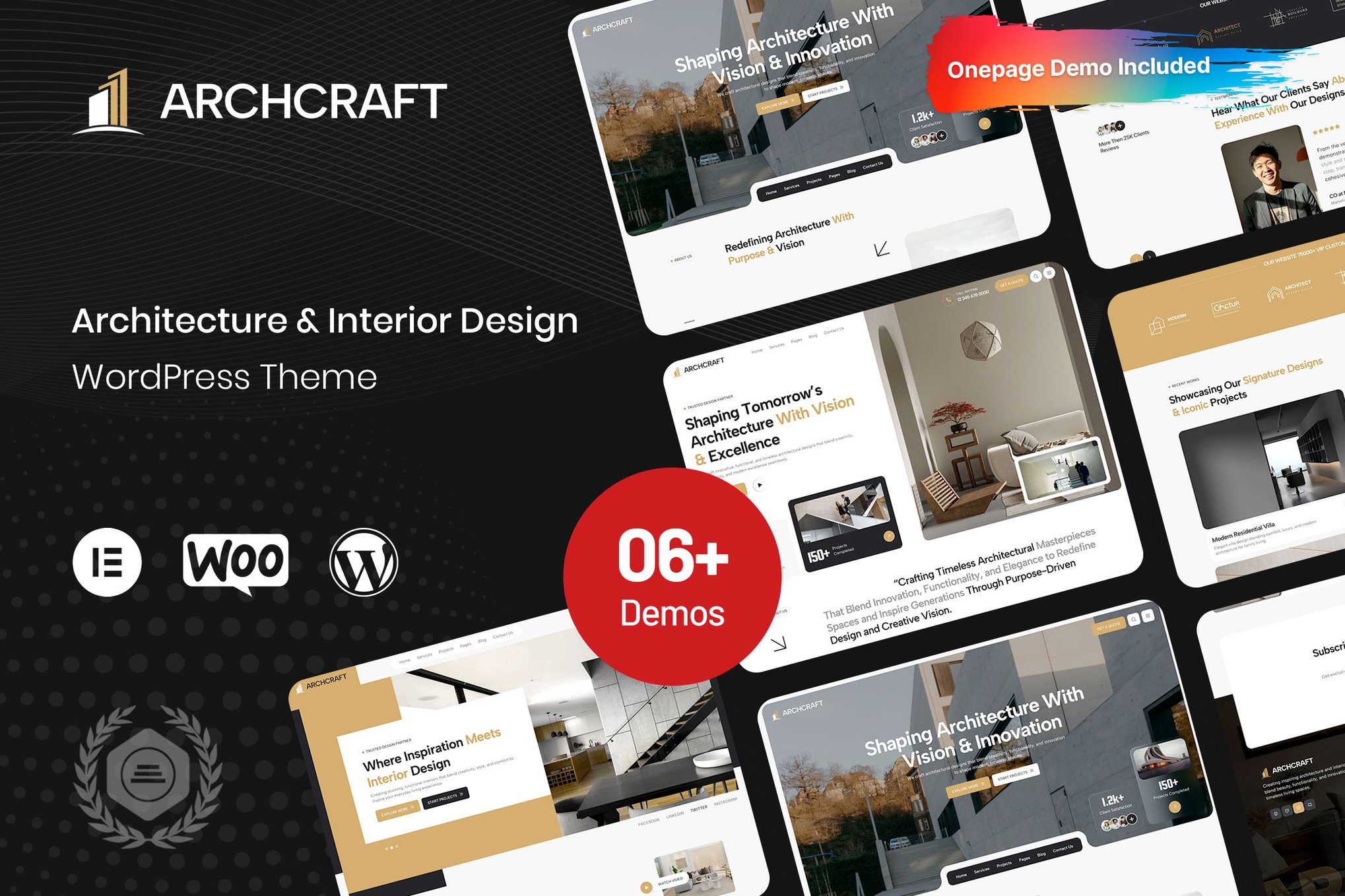 Archcraft - Architecture & Interior Design Theme theme cover image