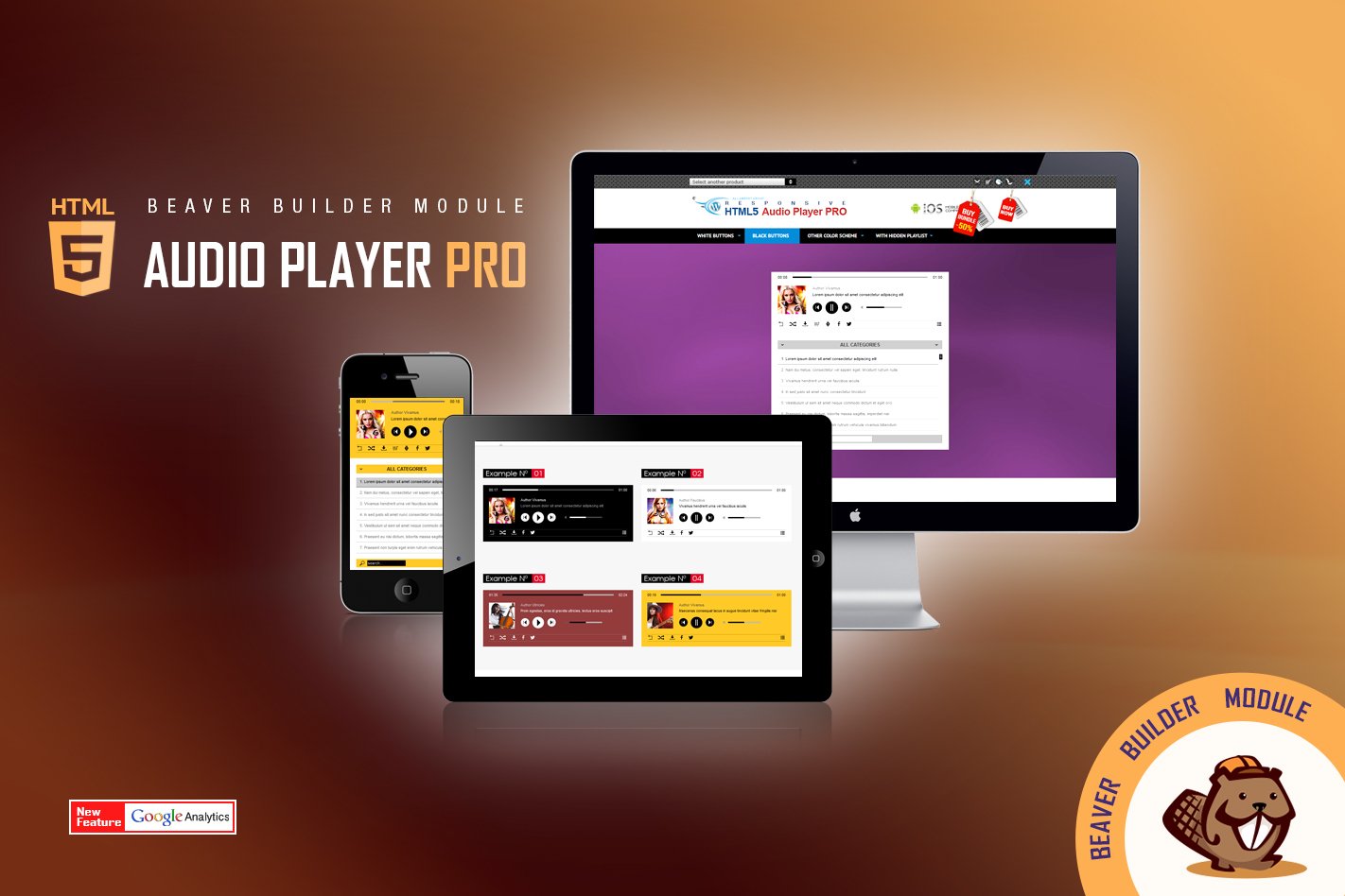 Audio Player PRO - Beaver Builder Module plugin cover image