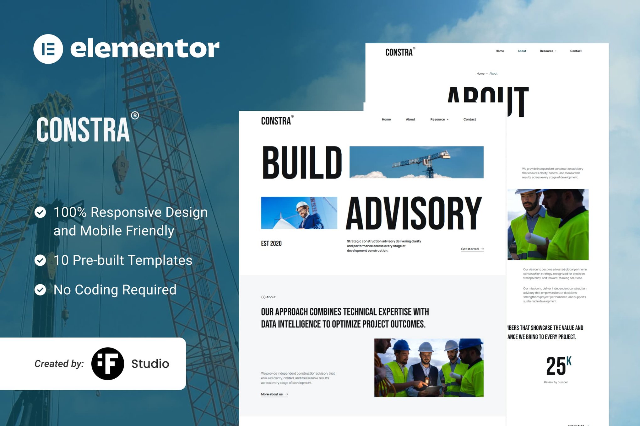 Constra - Eco Green Construction Advisory Template Kits template kit cover image