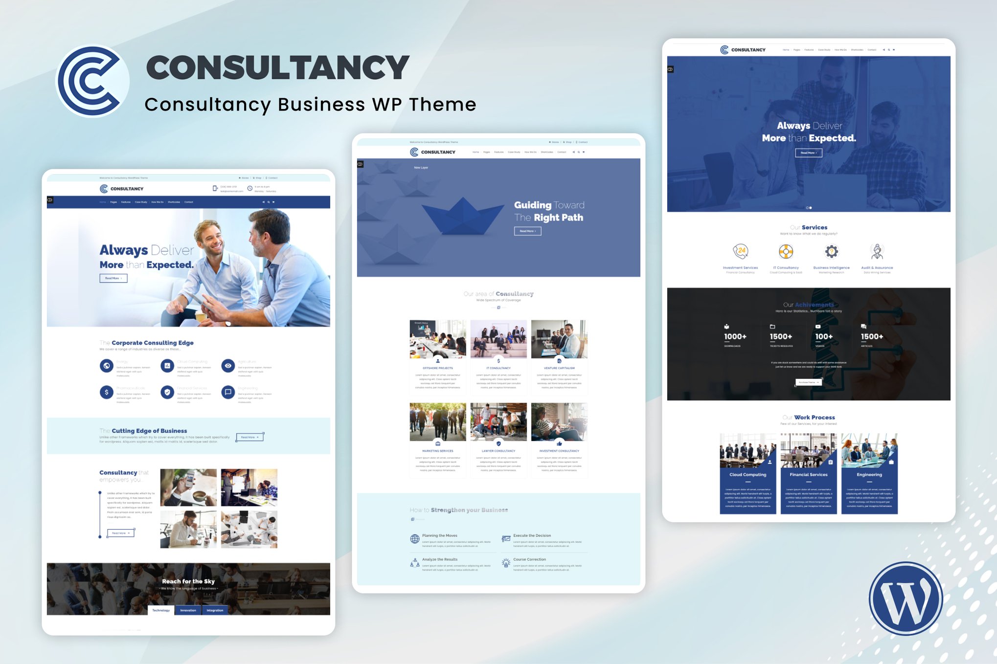 Consultancy Business theme cover image