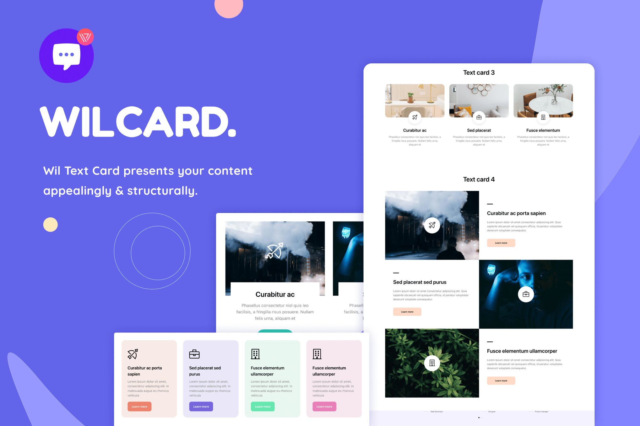 Elementor Card Addon plugin cover image