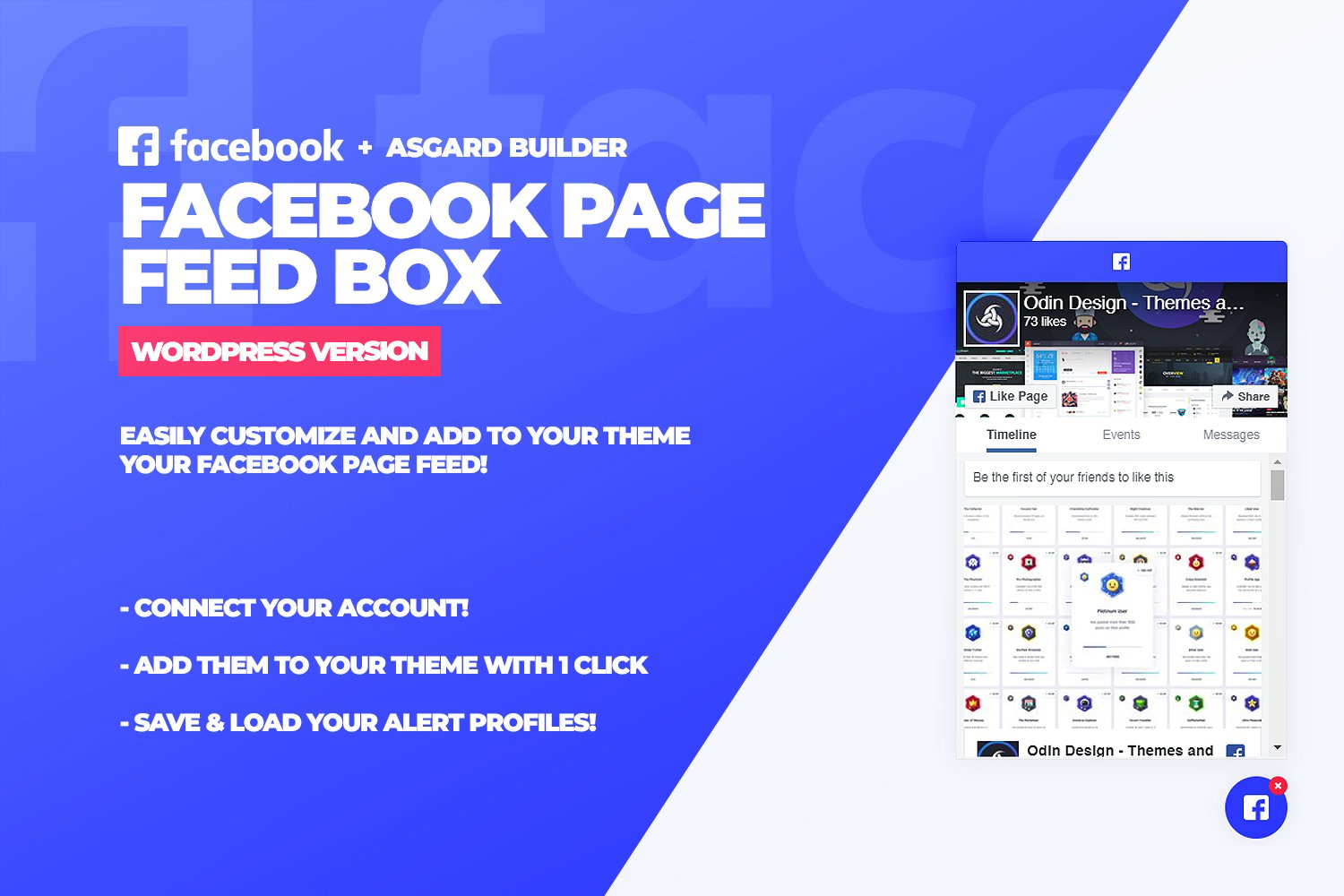 Facebook Page Feed Box WordPress Plugin plugin cover image