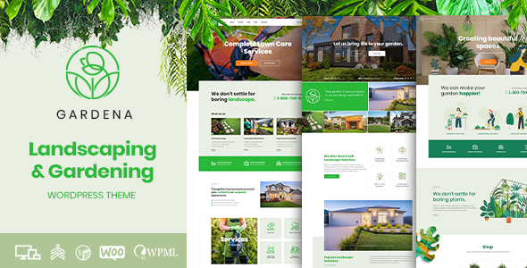 Gardena - Landscaping & Gardening theme cover image