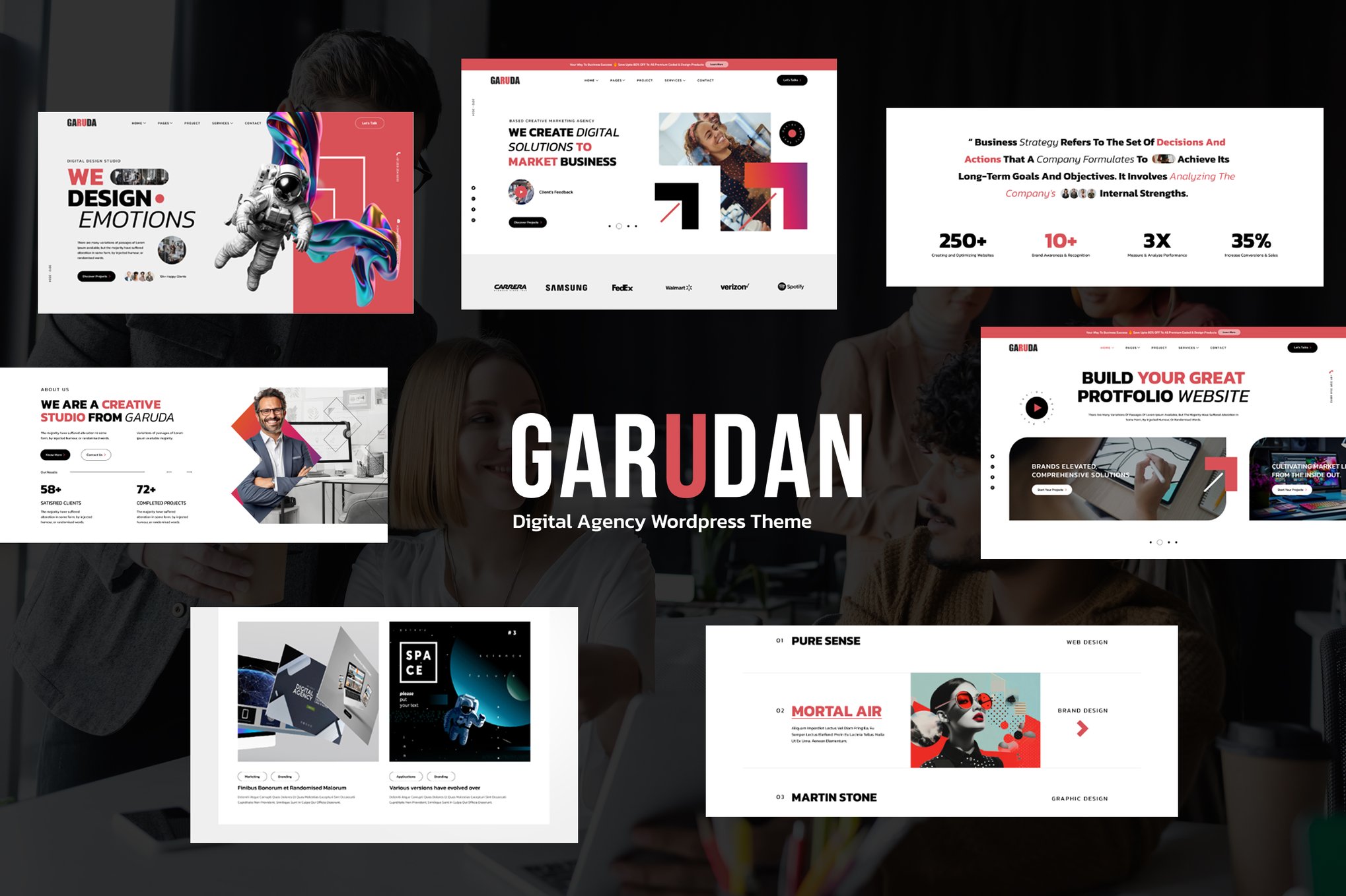 Garudan - Creative Agency WordPress Theme theme cover image