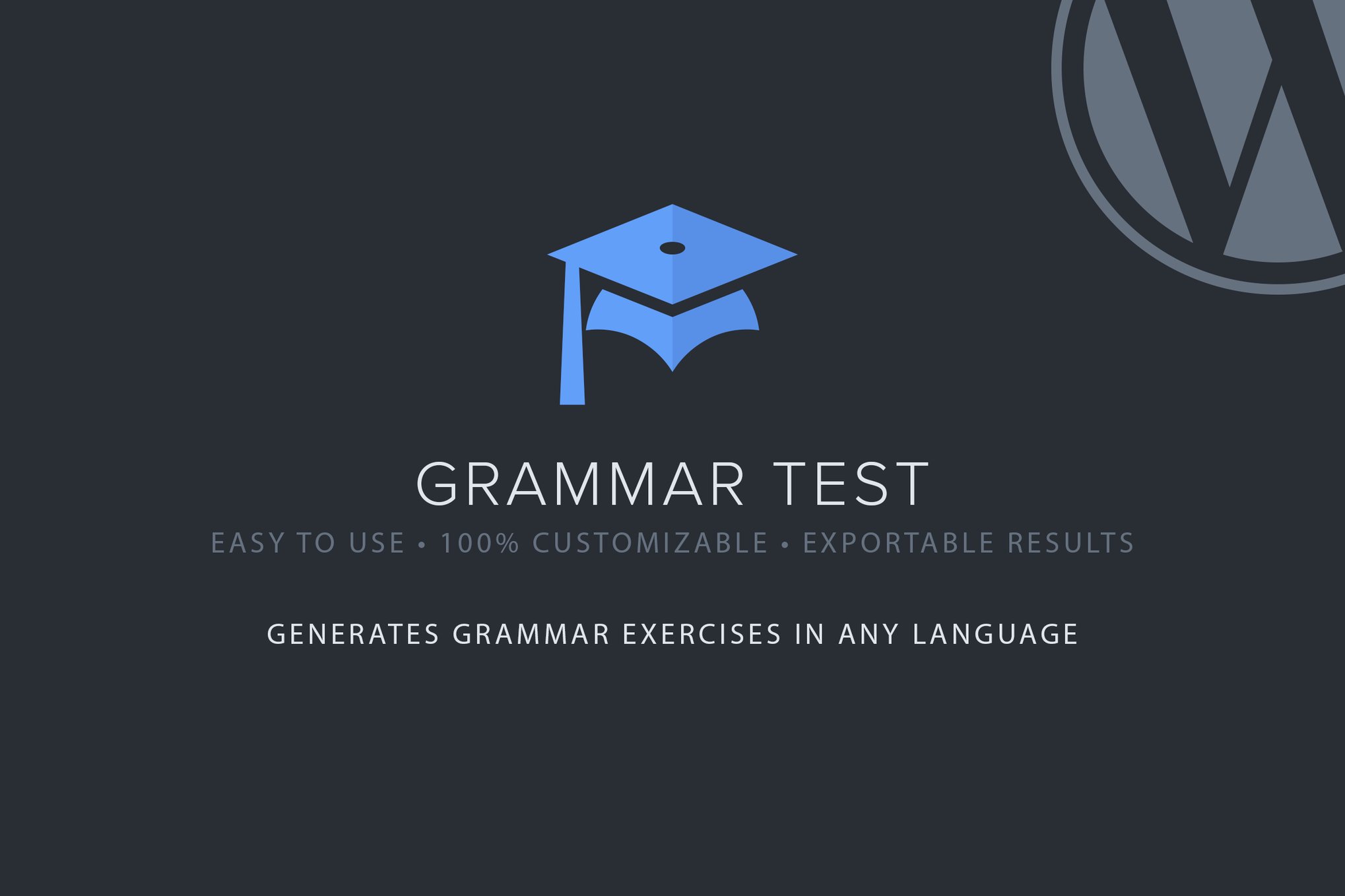 Grammar Test plugin cover image