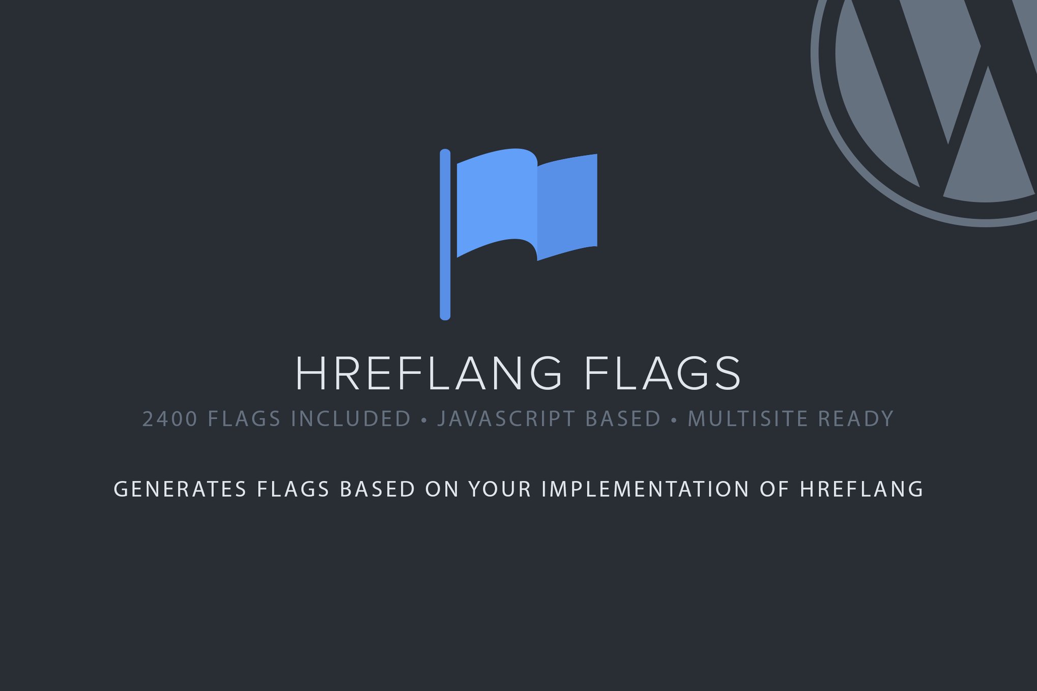 Hreflang Flags plugin cover image