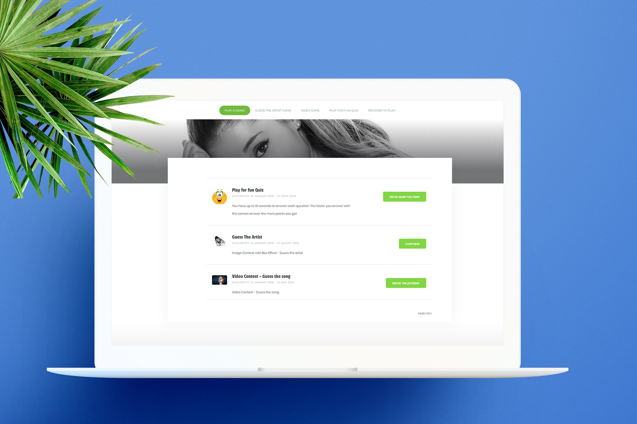 Image / Video Contest Generator plugin cover image