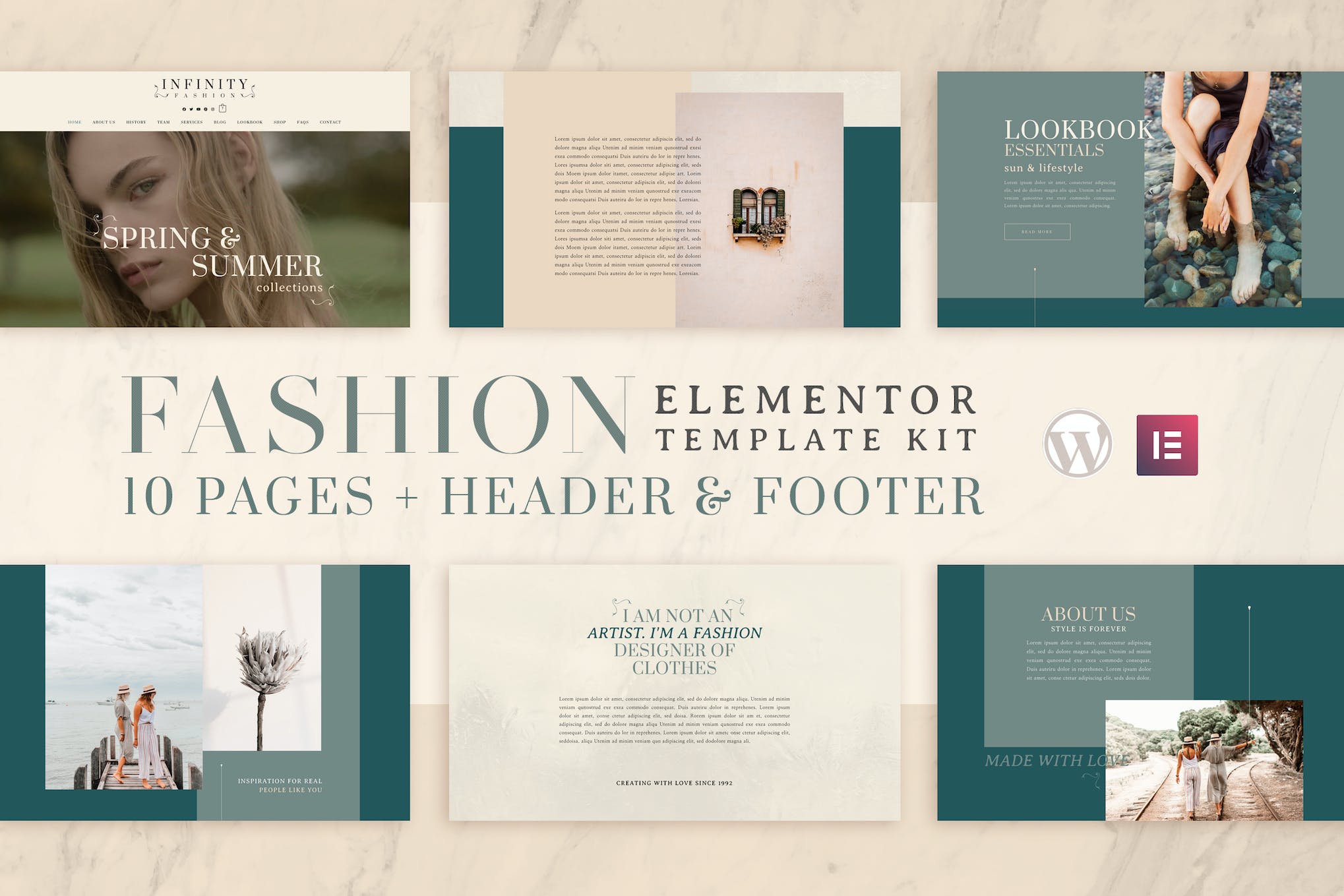 Infinity Fashion - WooCommerce Elementor Template Kit template kit cover image