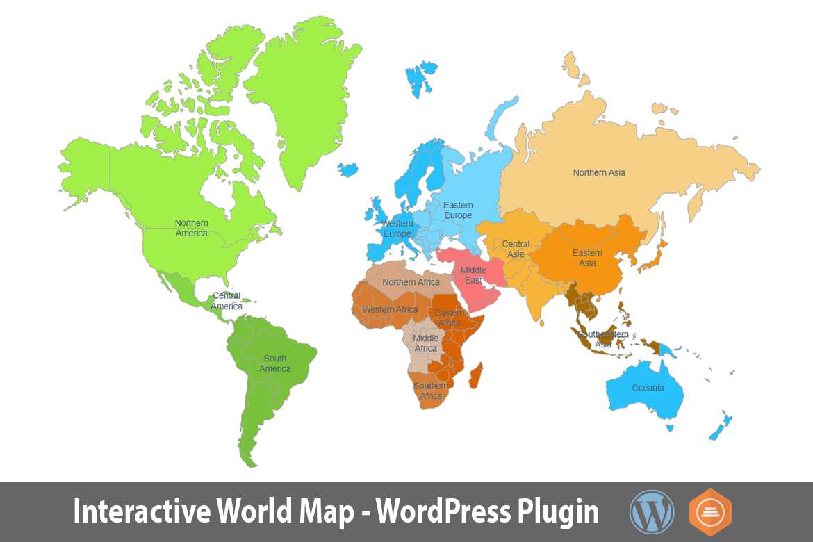 Interactive World Map - WordPress Plugin plugin cover image