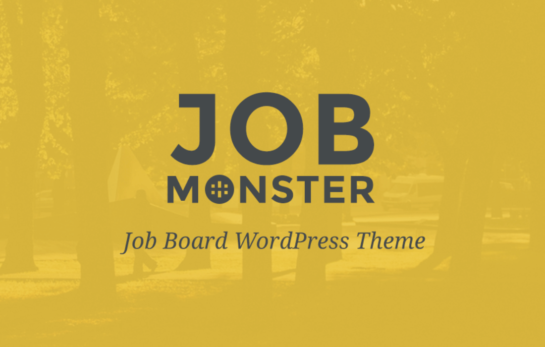 Jobmonster - Job Board WordPress Theme theme cover image