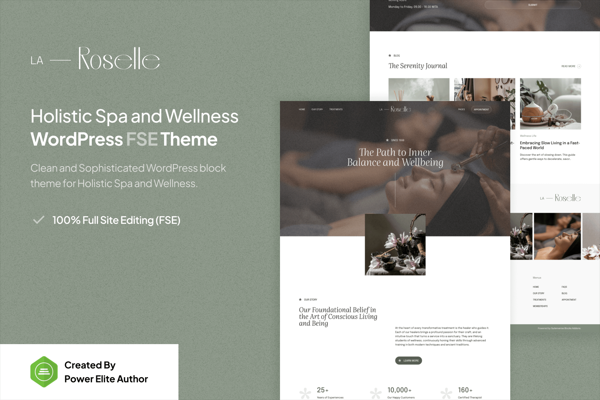 La Roselle – Holistic Spa & Wellness WP Theme theme cover image