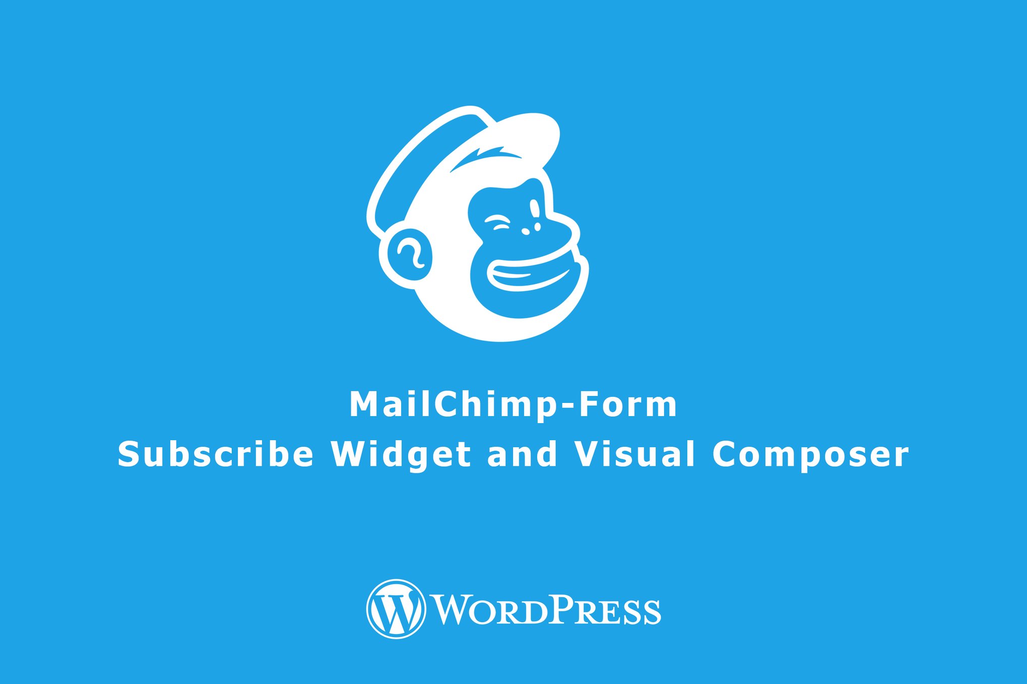 MailChimp| Subscribe Widget and Visual Composer plugin cover image