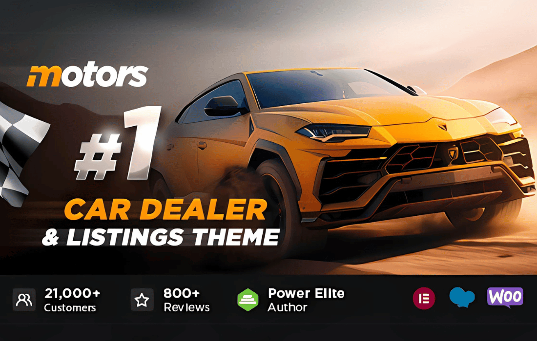 Motors - Car Dealer, Rental & Listing Theme theme cover image