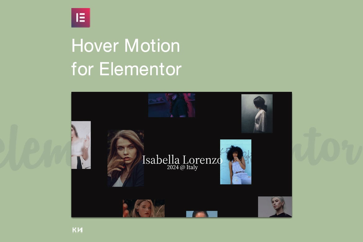 On-Hover Motion Grids for Elementor plugin cover image