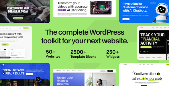 Outgrid - Multi-Purpose Elementor WordPress Theme theme cover image