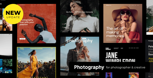 Photography WordPress Theme theme cover image