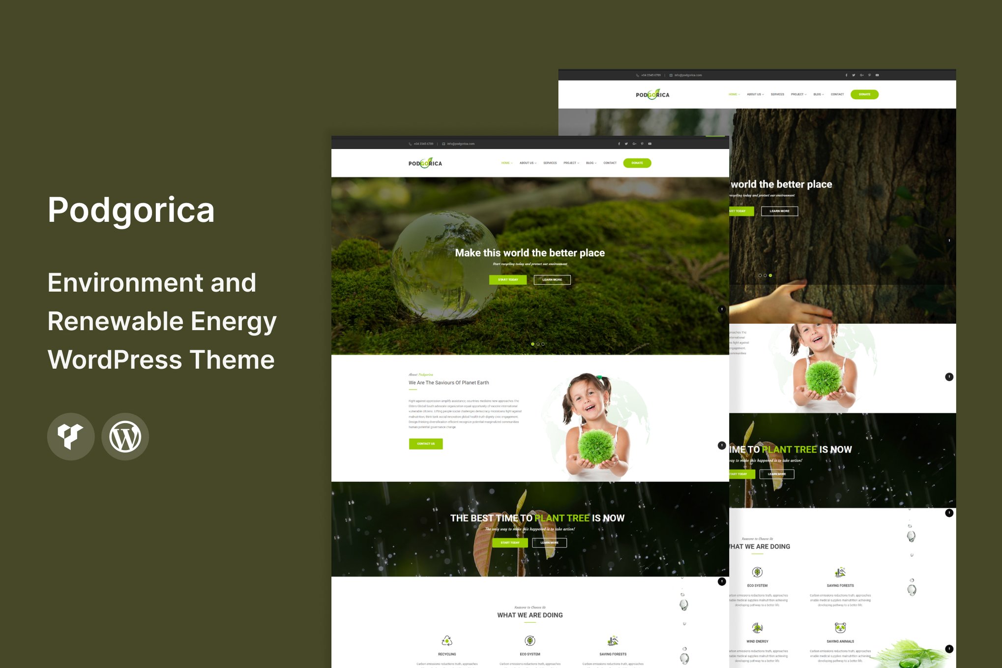 Podgorica - Environment and Renewable Energy Theme theme cover image