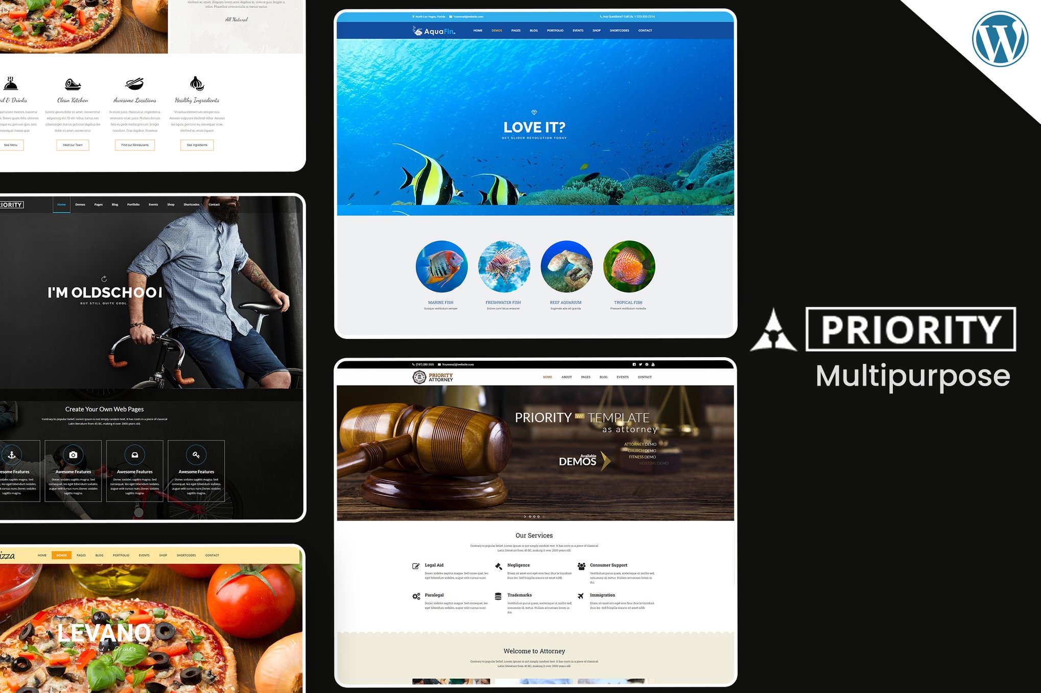 Priority - Multipurpose WordPress Theme theme cover image