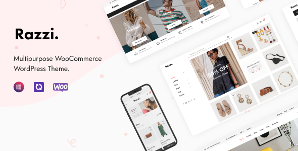 Razzi - Multipurpose WooCommerce Theme theme cover image
