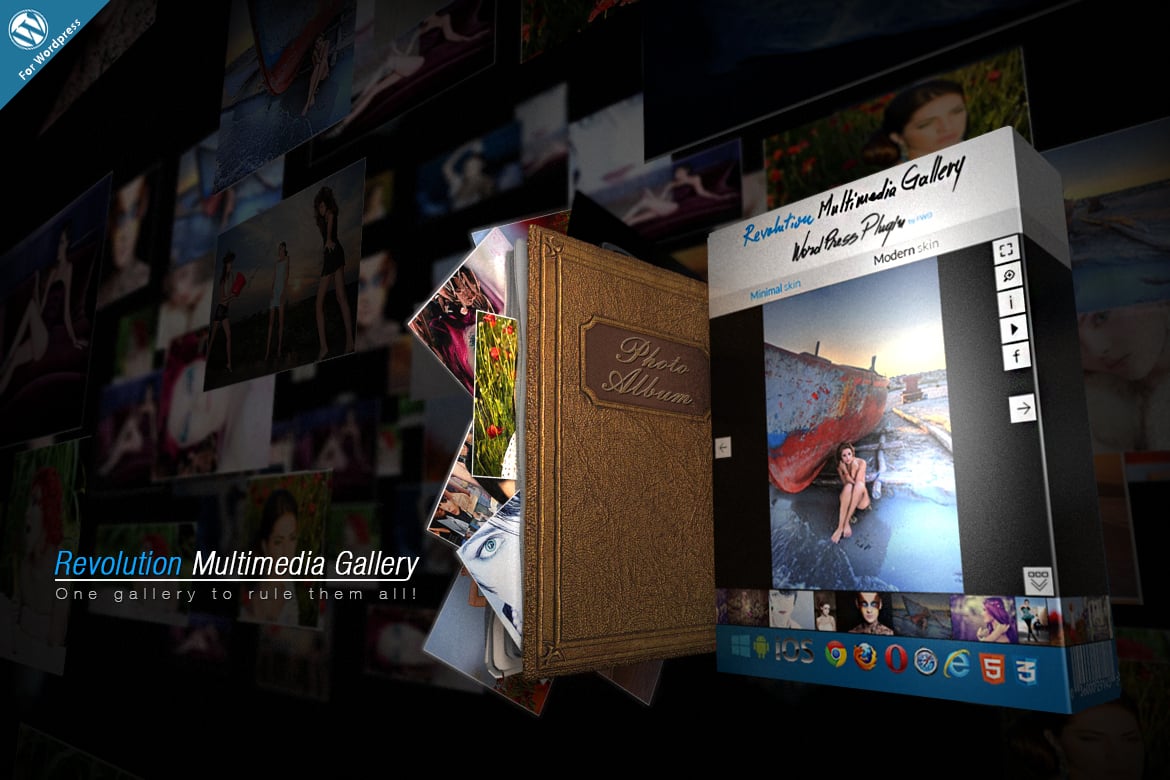 Revolution Multimedia Gallery WordPress Plugin plugin cover image