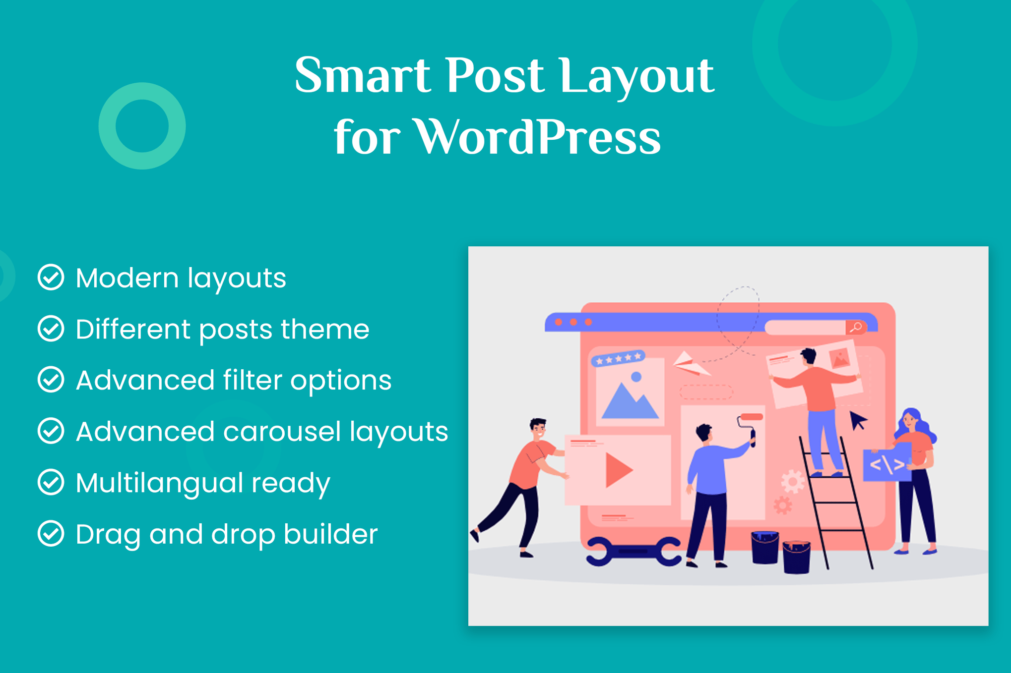 Smart Post Layout For WordPress plugin cover image