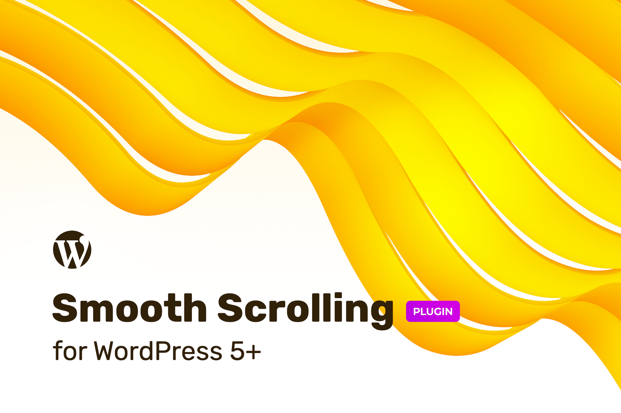 Smooth Scrolling for WordPress Theme plugin cover image