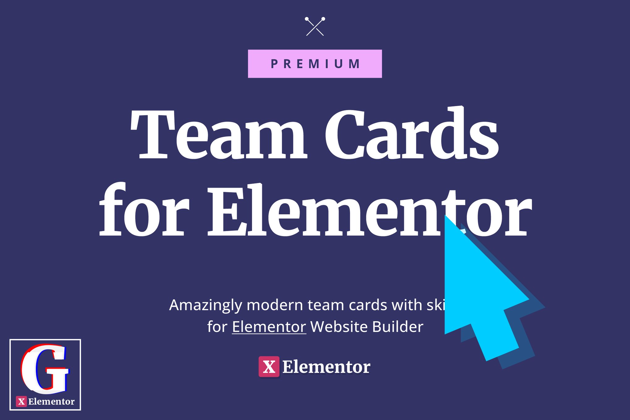 Team Cards for Elementor plugin cover image