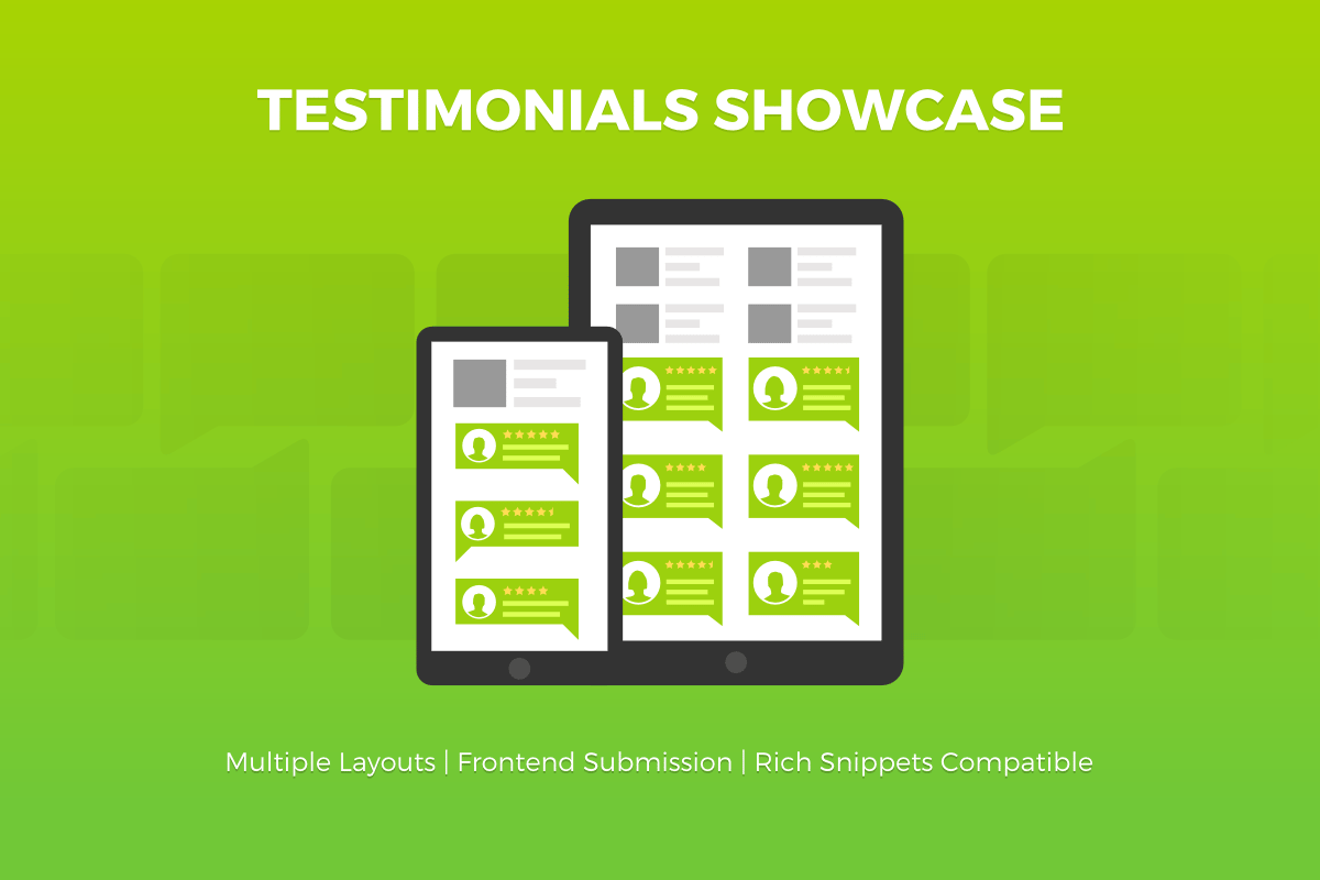Testimonials Showcase plugin cover image