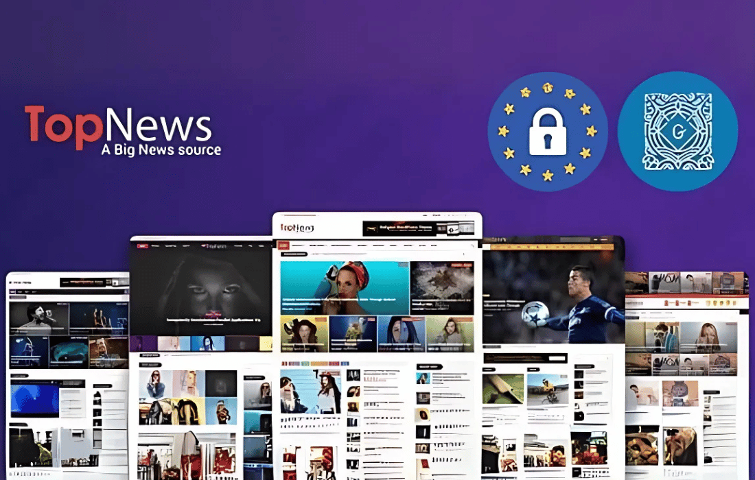 TopNews - News Magazine Newspaper Blog Viral Theme theme cover image
