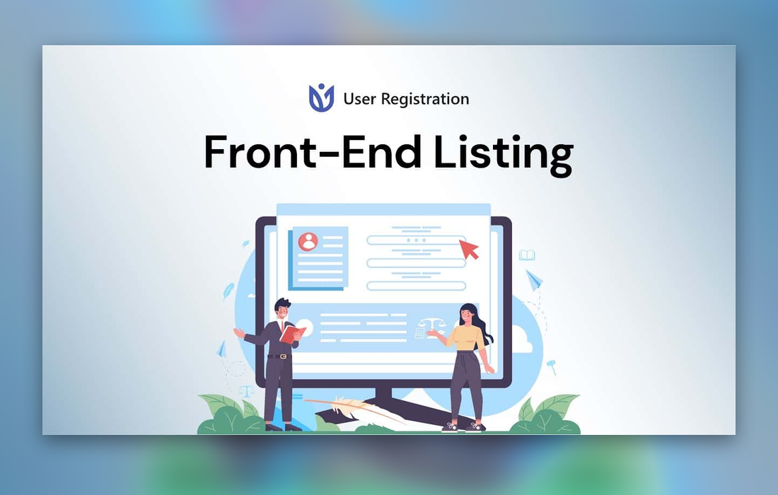 User Registration Frontend Listing plugin cover image