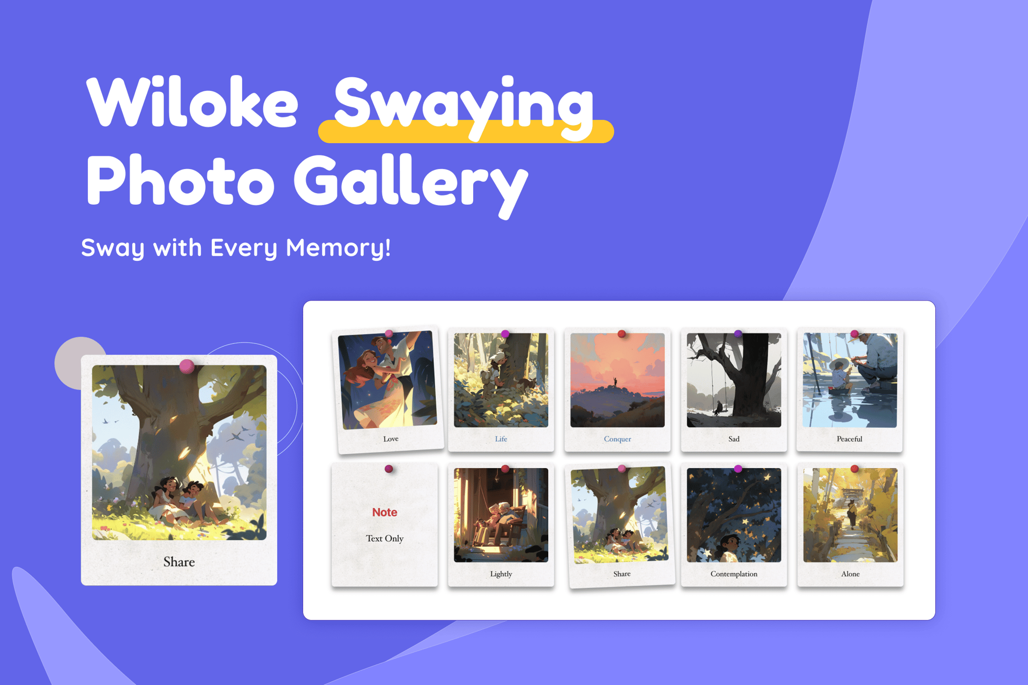 Wiloke Swaying Photo Gallery plugin cover image