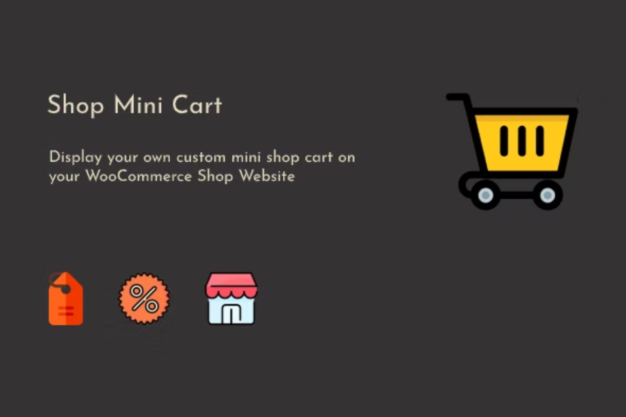 WooCommerce Mini Cart plugin cover image