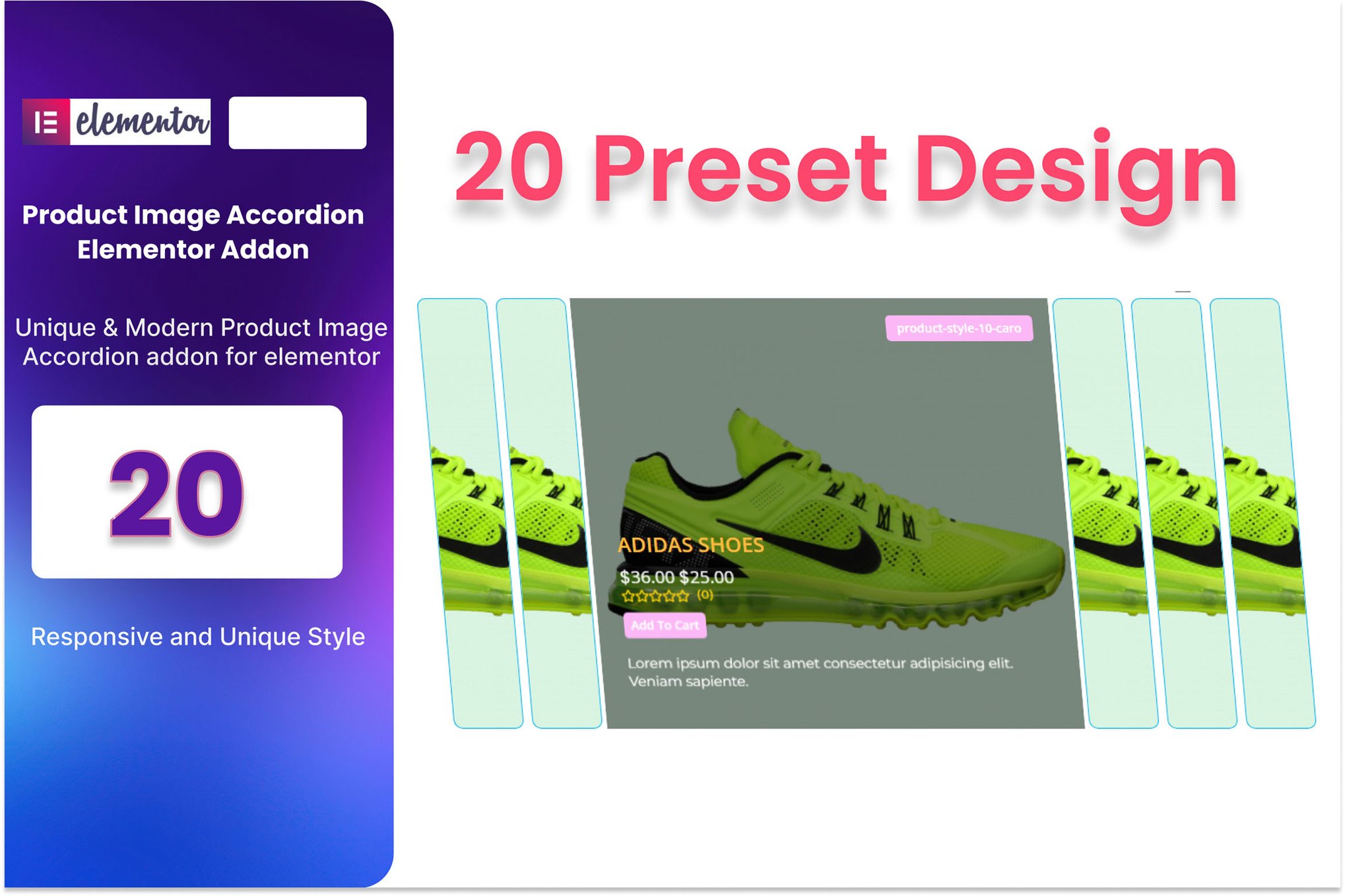 WooCommerce Product Image Accordion Addon plugin cover image