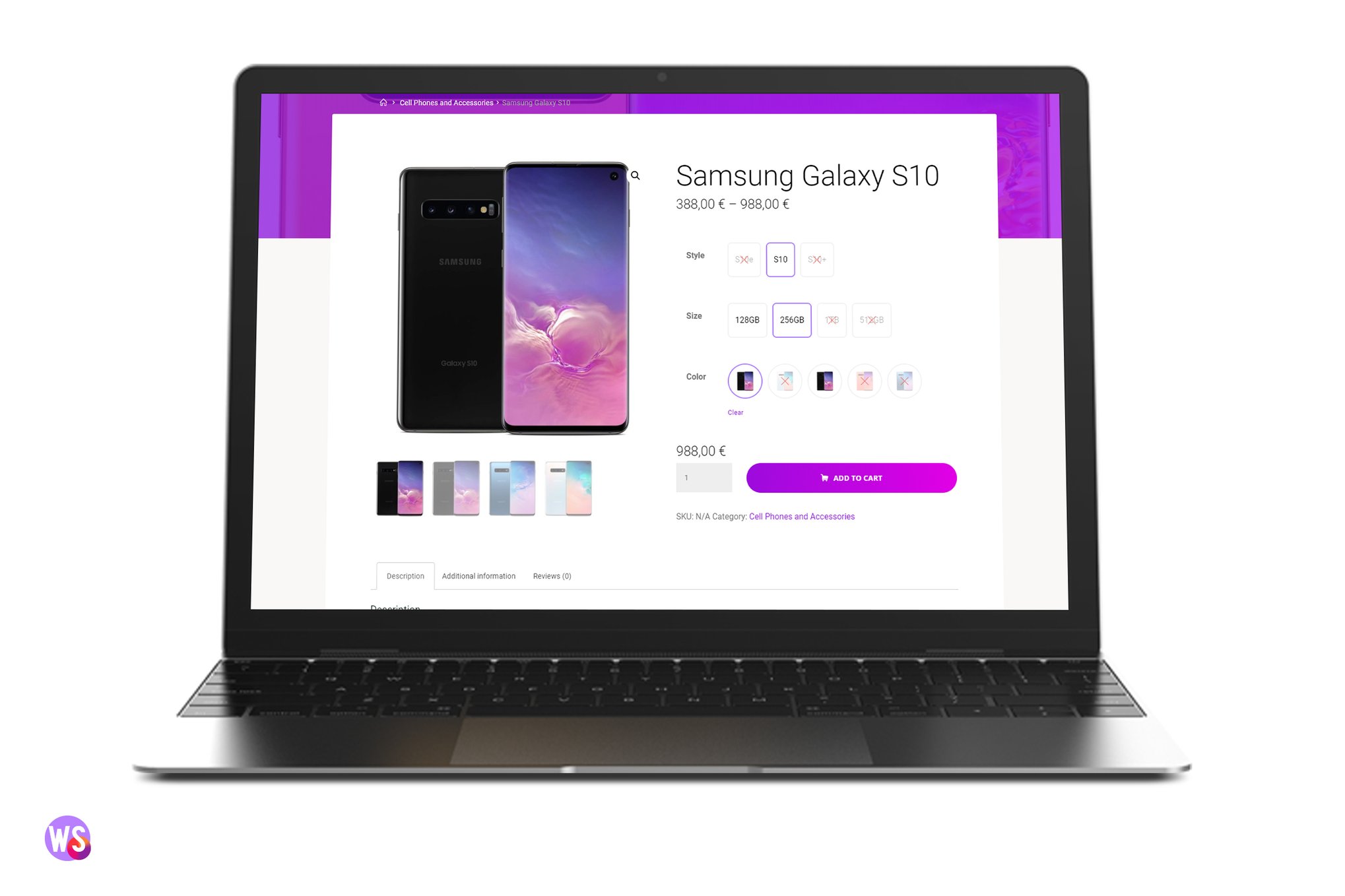 WooCommerce Swatches Pro Plugin plugin cover image
