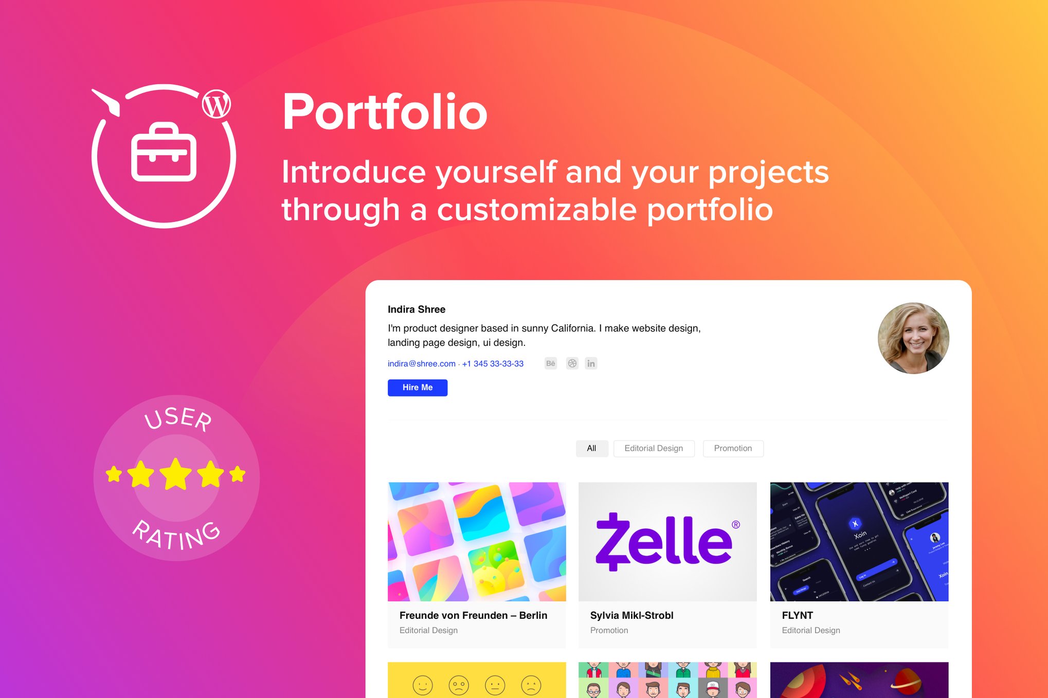 WordPress Portfolio Gallery Plugin plugin cover image