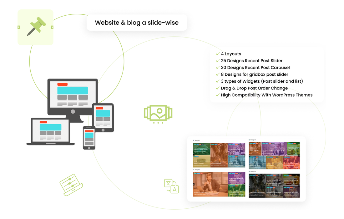 WP Responsive Recent Post Slider plugin cover image
