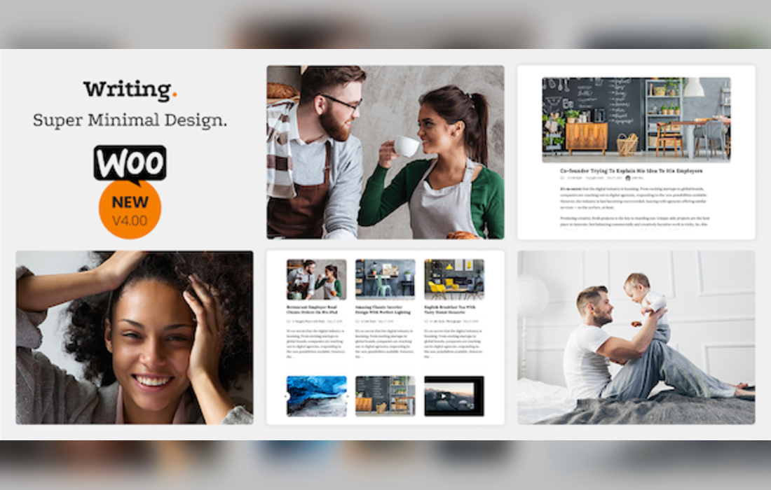 Writing - Personal Blog theme cover image